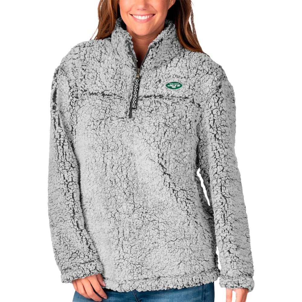 G-III 4Her by Carl Banks Women's Sherpa Full-Zip Jacket - New York Jets