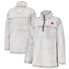 G-III 4Her by Carl Banks Women's Sherpa Full-Zip Jacket - Cleveland Browns