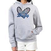 MLB Toronto Blue Jays G-III 4Her by Carl Banks Women's Leopard Heart Pullover Hoodie