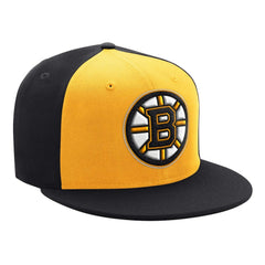 NHL Black/Gold Boston Bruins Starter Primary Logo Two-Tone Adjustable Hat