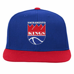 NBA Sacramento Kings Youth Team Logo Two-Tone Flatbrim Snapback Hat