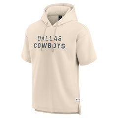 Elements Future Ground Lettering Short Sleeve Pullover Hoodie - Dallas Cowboys