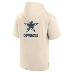 Elements Future Ground Lettering Short Sleeve Pullover Hoodie - Dallas Cowboys