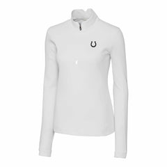 Cutter & Buck Women's Traverse Stretch DryTec Quarter-Zip Top - Indianapolis Colts