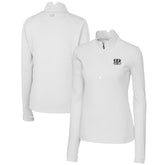 Cutter & Buck Women's Traverse Stretch DryTec Quarter-Zip Top - Cincinnati Bengals