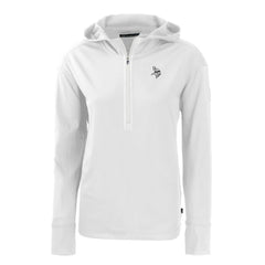 Cutter & Buck Women's Daybreak Eco Recycled Half-Zip Hoodie - Minnesota Vikings