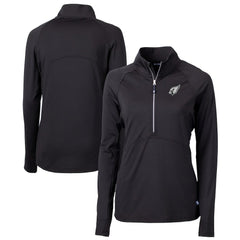 Cutter & Buck Women's Adapt Eco Knit Stretch Recycled Half-Zip Pullover Top - Arizona Cardinals