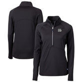 Cutter & Buck Women's Adapt Eco Knit Stretch Recycled Half-Zip Pullover Top - Cincinnati Bengals