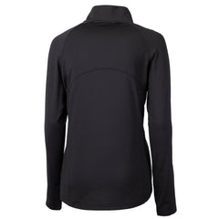 Cutter & Buck Women's Adapt Eco Knit Stretch Recycled Half-Zip Pullover Top - Cincinnati Bengals