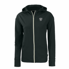 Cutter & Buck Women's Daybreak Eco Recycled Full-Zip Hoodie - Las Vegas Raiders