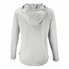 Cutter & Buck Women's Coastline Epic Comfort Eco Recycled Long Sleeve Hoodie T-Shirt - Detroit Lions