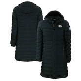 Cutter & Buck Women's Mission Ridge Repreve Eco Insulated Full-Zip Hoodie Long Puffer Jacket - Cincinnati Bengals
