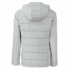 Cutter & Buck Women's Evoke Hybrid Eco Softshell Recycled Full-Zip Hoodie Jacket - Pittsburgh Steelers