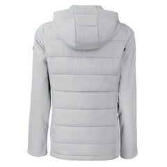 Cutter & Buck Women's Evoke Hybrid Eco Softshell Recycled Full-Zip Hoodie Jacket - Minnesota Vikings