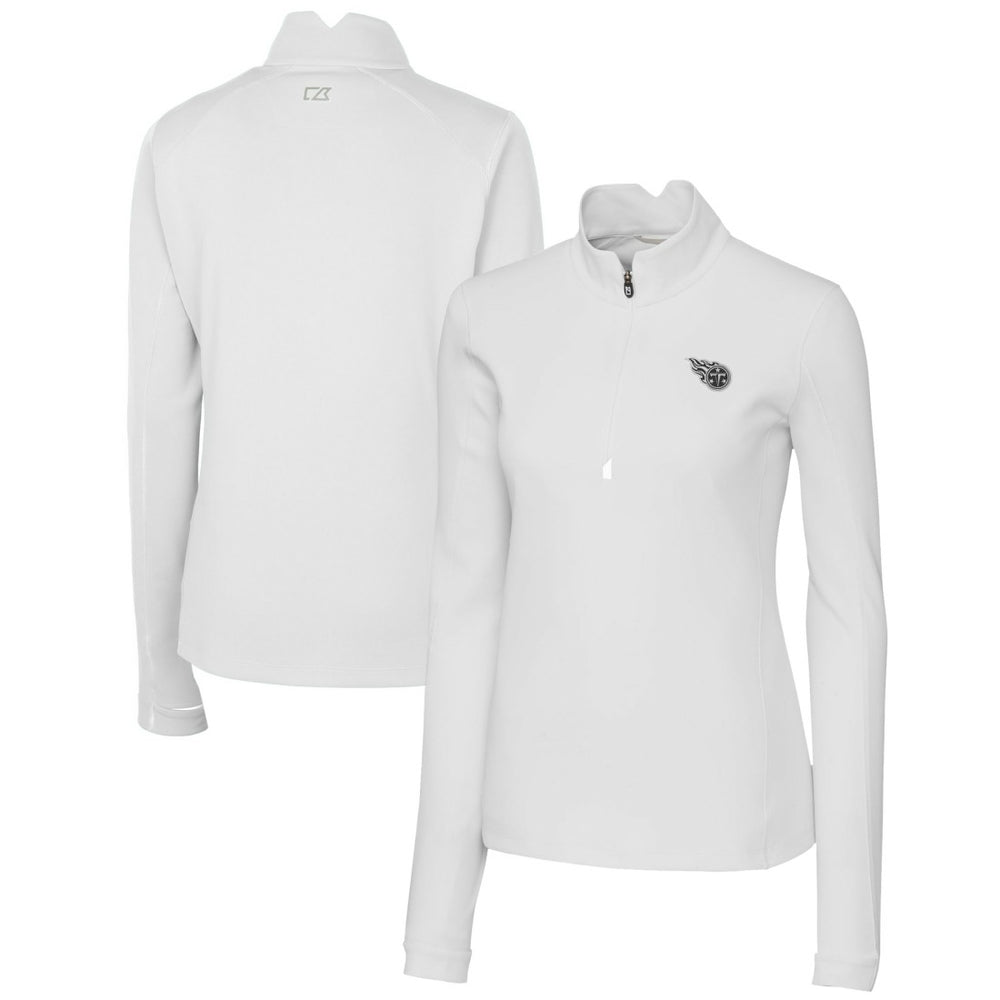 Cutter & Buck Women's Traverse Stretch DryTec Quarter-Zip Top - Tennessee Titans