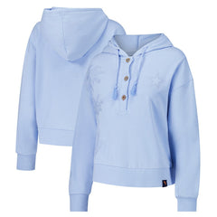 Margaritaville Women's Island Dream Solid Pullover Hoodie - Dallas Cowboys
