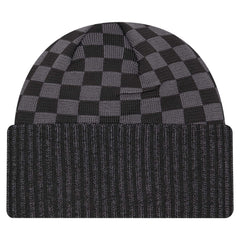 Checkered Cuffed Knit Hat - New York Jets