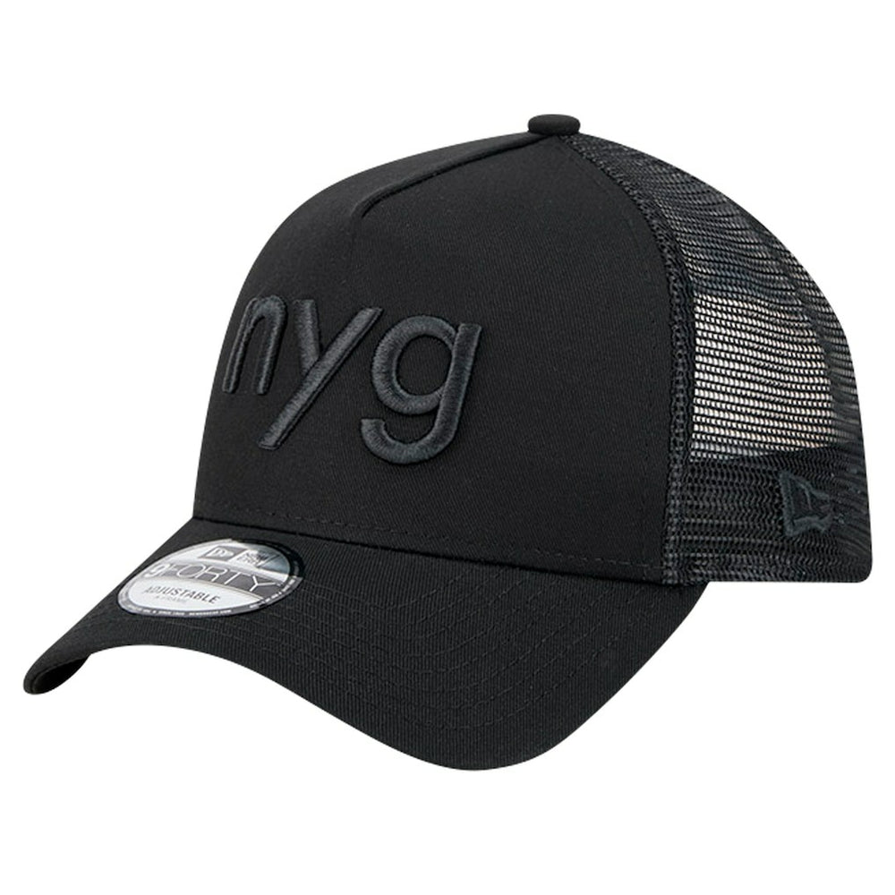 Domain 9FORTY A-Frame Trucker Adjustable Hat - New York Giants