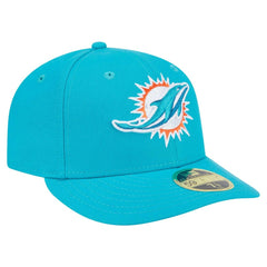 Omaha Low Profile 59FIFTY Fitted Hat - Miami Dolphins