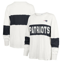 '47 Women's Clubhouse Pride Taylor Long Sleeve T-Shirt - New England Patriots