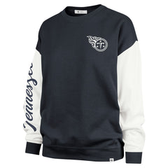 '47 Women's Double Header Rise Andie Pullover Sweatshirt - Tennessee Titans