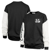 '47 Women's Double Header Rise Andie Pullover Sweatshirt - Cincinnati Bengals