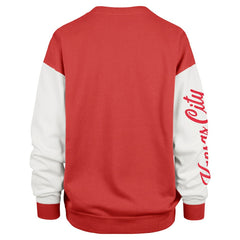 '47 Women's Double Header Rise Andie Pullover Sweatshirt - Kansas City Chiefs