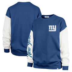 '47 Women's Double Header Rise Andie Pullover Sweatshirt - New York Giants