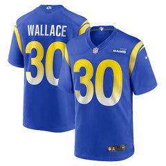 Josh Wallace Game Jersey - Los Angeles Rams
