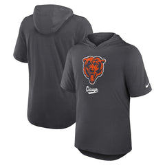 Tri-Blend Performance Hoodie T-Shirt - Chicago Bears