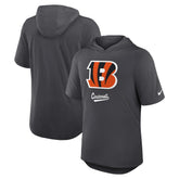 Tri-Blend Performance Hoodie T-Shirt - Cincinnati Bengals
