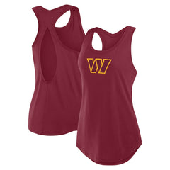 Women's Iron Fan Tank Top - Washington Commanders