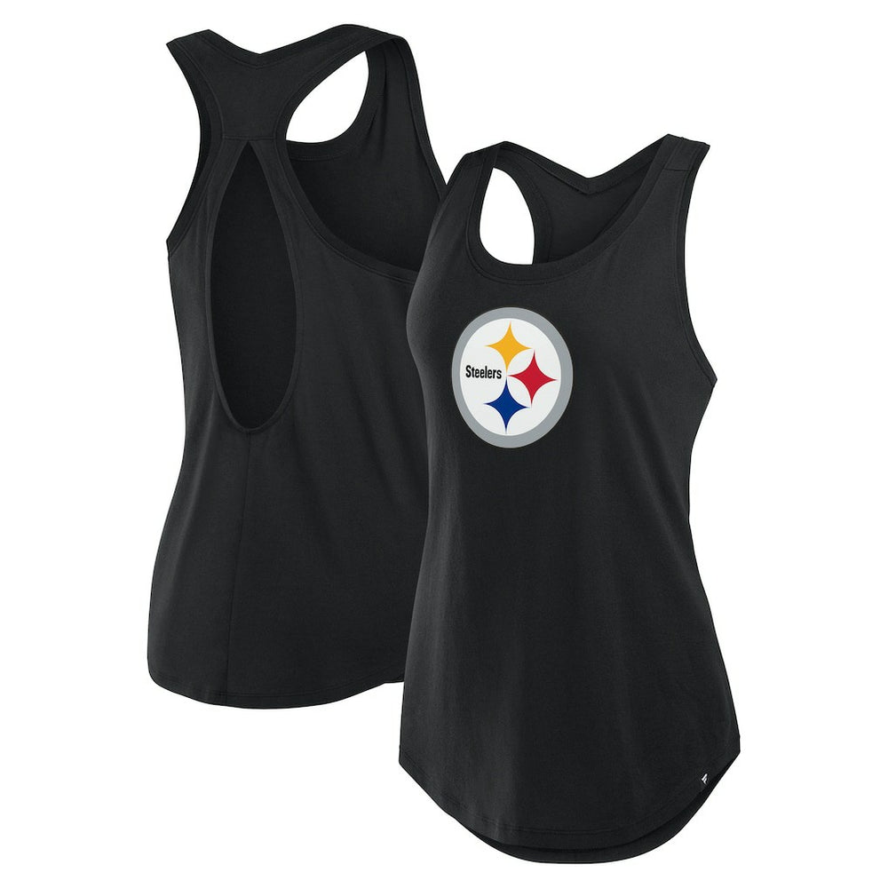 Women's Iron Fan Tank Top - Pittsburgh Steelers