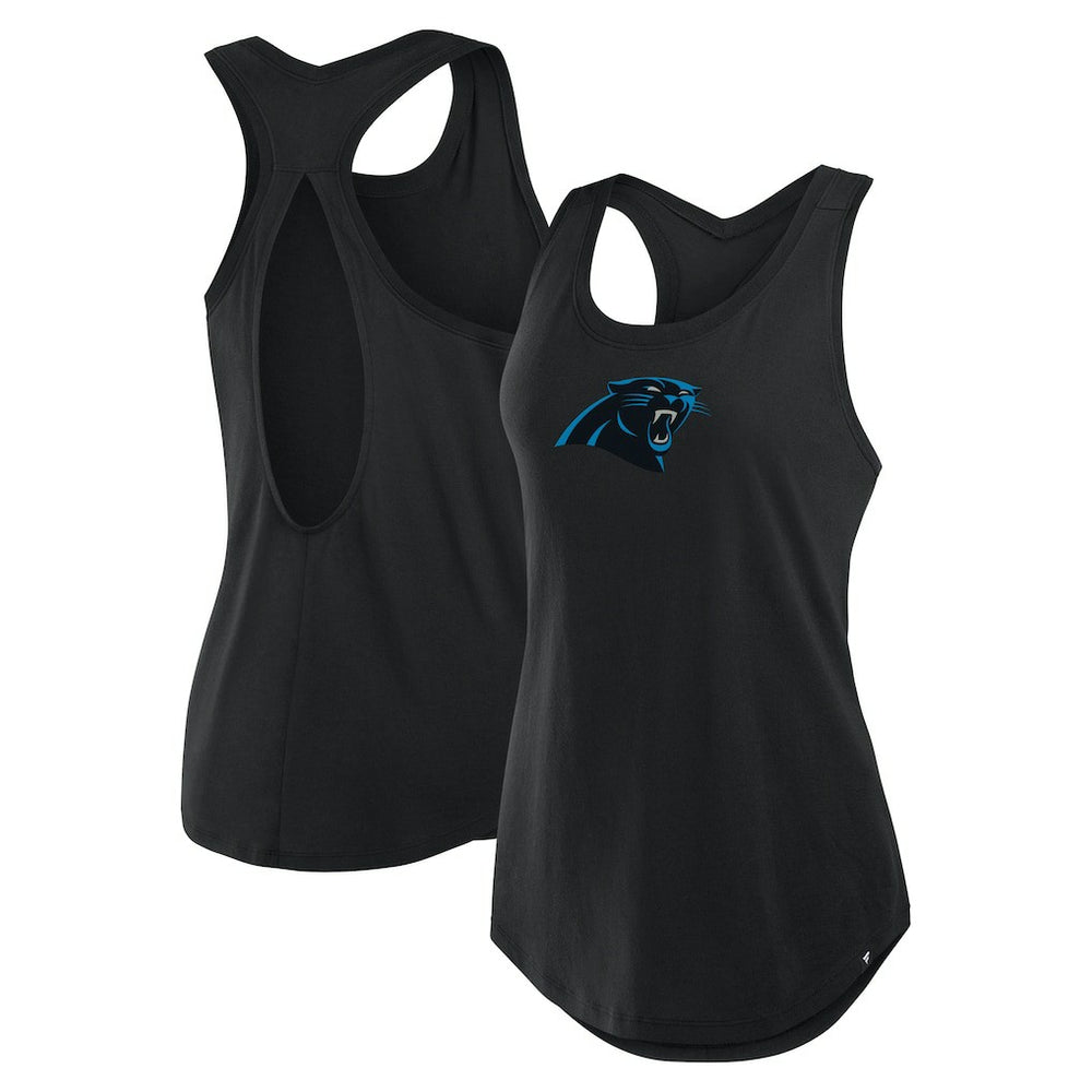 Women's Iron Fan Tank Top - Carolina Panthers