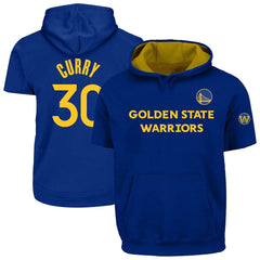 NBA Stephen Curry Golden State Warriors Big & Tall Short Sleeve Hoodie sale