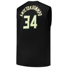 NBA Giannis Antetokounmpo Milwaukee Bucks Profile Big & Tall Player Muscle Tank