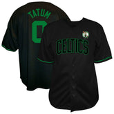 NBA Jayson Tatum Boston Celtics Profile Big & Tall Name & Number Button-Up Jersey