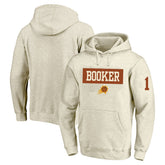 NBA Devin Booker Phoenix Suns Profile Big & Tall Player Double Face Tri-Blend Pullover Hoodie