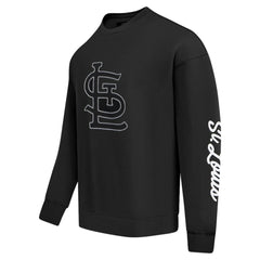 MLB St. Louis Cardinals Pro Standard Paint The City Dropped Shoulder Pullover Sweatshirt