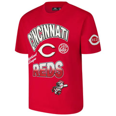 MLB Cincinnati Reds Pro Standard Turn It Up Dropped Shoulder T-Shirt