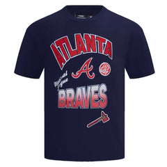 MLB Atlanta Braves Pro Standard Turn It Up Dropped Shoulder T-Shirt