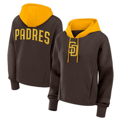 MLB San Diego Padres Fanatics Women's Oversized Legacy Favorite Spectator Pullover Hoodie