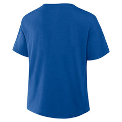 MLB Texas Rangers Fanatics Women's Fan Fave Stadium Slub Boxy T-Shirt