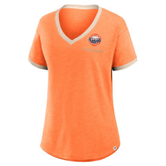 MLB Houston Astros Fanatics Women's Binge Worthy Stadium Slub V-Neck T-Shirt