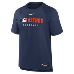 MLB Houston Astros Nike Authentic Collection Pregame Raglan Dri-FIT T-Shirt