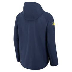 MLB Milwaukee Brewers Nike Authentic Collection Raglan Performance Full-Zip Jacket