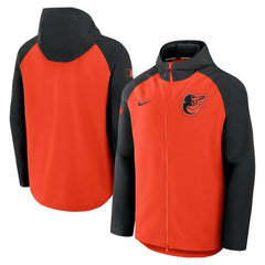 MLB Baltimore Orioles Nike Authentic Collection Raglan Performance Full-Zip Jacket