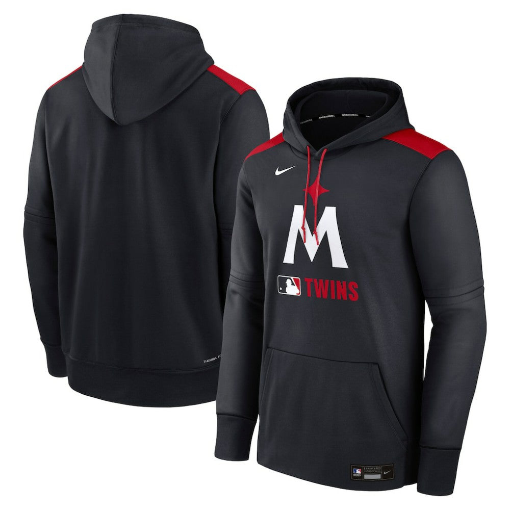 MLB Minnesota Twins Nike Authentic Collection Performance Pullover Hoodie