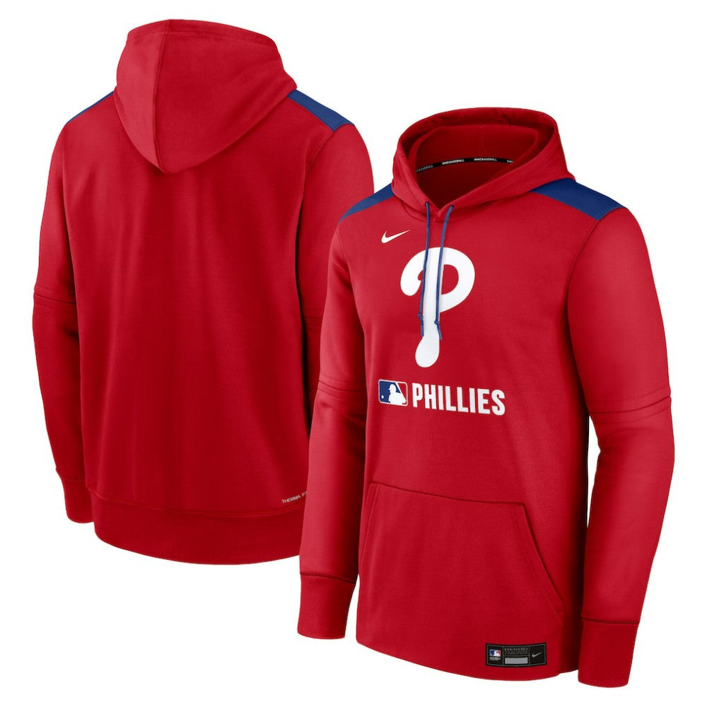 MLB Philadelphia Phillies Nike Authentic Collection Performance Pullover Hoodie