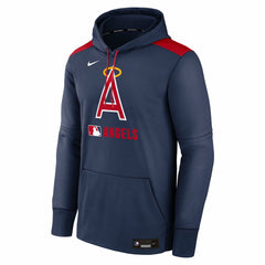 MLB Los Angeles Angels Nike Authentic Collection Performance Pullover Hoodie
